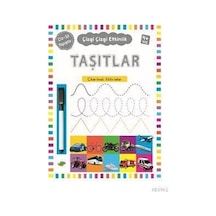 Taşıtlar Çıkartmalı Aktiviteler 4 Yaş Çizgi Çizgi Etkinlik- Kukla