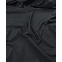 Siyah Renkte Pamuk Poplin Kumaş En 150 Cm X Boy 210 Cm -10271 Siyah
