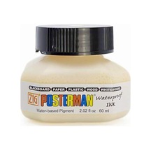 Posterman Waterproof Ink Akrilik Mürekkep 501 Gardenıa Crean Diğer