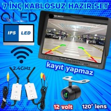 Txrx 7 İnç Ekran Kablosuz Kelebek Kamera 12 Volt Kayıt Yapmaz