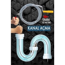 Profesyonel Kanal Açma Sprali Kanal Gider Tıkanık Açıcı 10 Mt