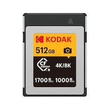 Kodak 512gb Cf Express Type B 2.0 Hafıza Kartı 1700mb/s - 1000mb/s