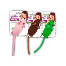 Pawise 20 x 4.5 CM Fare Kedi Oyuncağı Çok Renkli