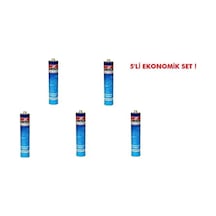 Dayson Pu Mastik Silikon Yapıştırıcı Siyah 280 Ml 5'li Ekonomik Set