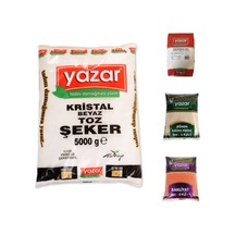Yazar Gönen Baldo Pirinç + Kırmızı Mercimek + Tam Buğday Unu + Toz Şeker 4 x 5 KG