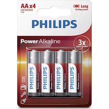 Philips LR6P4B/97 AA Alkalin Kalem Pil 4'lü