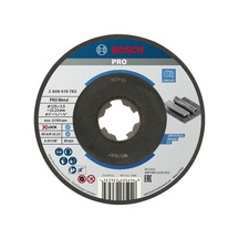 Bosch Pro 125x2,5 Mm X-lock Metal Kesme Taşı Bombeli 2608619783