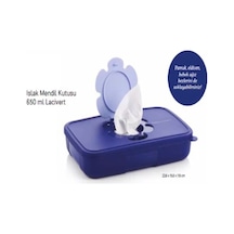 Tupperware Islak Mendil Kutusu Lacivert 650 Ml Esc Çok Renkli