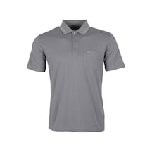 Erkek Tişört Polo Yaka Normal Kesim Süprem Rar01327 Gri