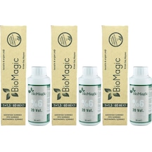 Biomagic Organik Amonyaksız Saç Boyası (Küllü Kumral - 7.72)+Oksida (433980028)