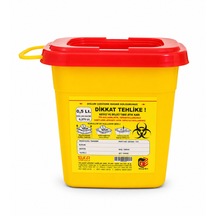 0,5 Lt Tıbbbi Atık Kutusu