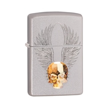 Zippo 205 Gold Skull Design Çakmak