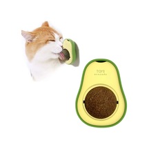 Kedi Oyuncağı Avokado Formlu Kendinden Yapışkanlı Yenilebilir Kedi Nanesi Otu
