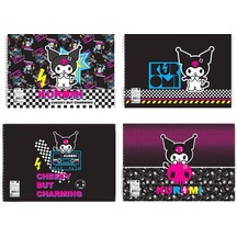 Keskin Resim Defteri 17x25cm Spiralli 15yp. Kuromi 300115-12 Standart