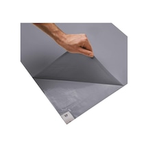 Yapışkanlı Yaprak Paspas 45 x 115 CM Gri 10 Plakalı Koli