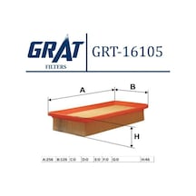 GRAT 16105 Hava Filtresi Getz 02-10 1.3 1.5