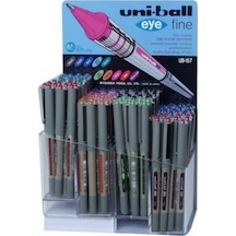 Uni-ball Roller Kalem Eye Fine Bilye Uç 0.7 Mm 120 Li Karışık Renk Ub-157 Diğer