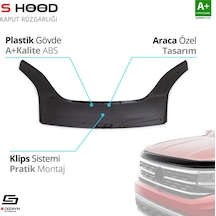 S-dizayn Fiat Fiorino Abs Plastik Kaput Rüzgarlığı 2007 Üzeri A+kalite