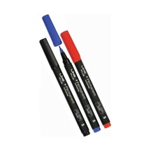 Aydınger Kağıdı A3 83 Gr 25'li 1 Paket Eskiz Kağıdı Lineplus Asetat Kalemi S 0.3 Siyah Kırmızı Mavi