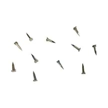 Klips, Menteşe, Ayağı Çivisi 7mm Çelik - Nikel 100gr Çok Renkli