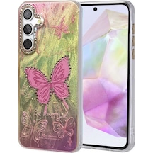 Samsung Samsung Uyumlu Galaxy A35 5g Kılıf Blade Aynalı Desenli Kapak - Desen 5