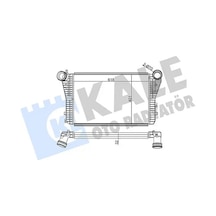 Vw Golf 5 Turbo Radyatoru 1.4 Tsi 2007-2008 Caxa Kale 342100