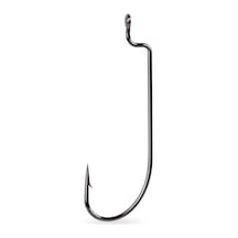 Mustad Offset Worm 39121np-bn Olta İğnesi Black Nıckel - No:1-0 - 7li