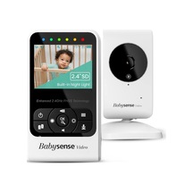 Babysense V24r Video Bebek Monitörü Kamera Ve Ses, Uzun Menzil