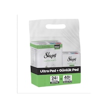 Sleepy Ultra Ped Normal 24'lü + Günlük Ped Normal 40'lı