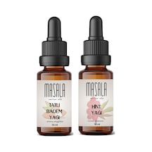Masala Tatlı Badem Yağı + Hint Yağı 2 x 50 ML