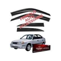 Hyundai Accent Admira Ferrous Cam Rüzgarlığı 4lü Set 2003 2006