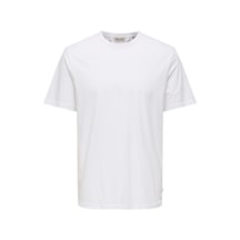 Onssmart Lıfe Reg Ss Tee Erkek Beyaz T-shirt - 22026726 Beyaz