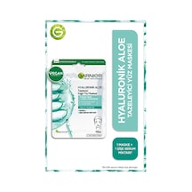 4 Adet Garnier Hyaluronik Aloe Tazeleyici Kağıt Yüz Maskesi