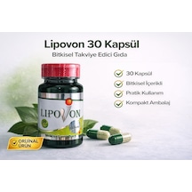 Lipovon 30 Kapsül Aromasız
