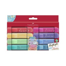 Faber Fosforlu Kalem Pastel 8 Li 254626 Çok Renkli
