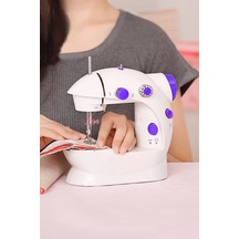 Mini Ev Tipi Dikiş Makinası Çok Renkli
