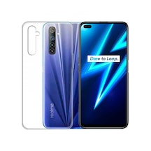 Realme 6 Pro Kilif Lüx Seffaf Silikon Kilif Yüksek Koruma 477732328