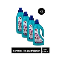 Renkliler İçin Sıvı Çamaşır Deterjanı 1500ml X 4 Adet 1500 ML