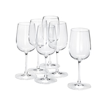 Ikea Storsint Beyaz Şarap Kadehi 32 Cl 6'lı Şeffaf