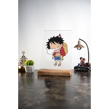Ev One Piece Monkey D. Luffy, Eşya, Ürünler, Masa Dekoratif Ahşap Obje