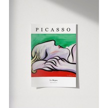 Çerçevesiz Poster Pablo Picasso Le Repos