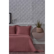 Doqu Home Otto Yatak Örtüsü Tek Kişilik - Bordo