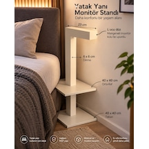 Yatak Setup Monitör Standı Dar Alanda Çok İş