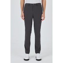 İmza Koyu Antrasit Esnek Yandan Cepli Casual Slim Fit Jogger Pantolon 1003250162 Koyu Antrasit