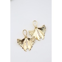 Çelik Küpe 14 K-17238 60mm Çok Renkli