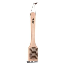 Barbekü Temizleme Fırçası Ahşap Sap 30cm