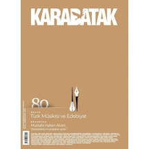 Karabatak Dergi 80.sayı Mayıs-haziran 2025