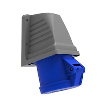 Bemis Cee Norm 3x32a 220v Ip44 90 Derece Eğik Duvar Prizi