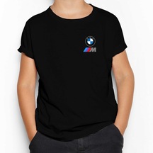 BMW Logo M Power Siyah Çocuk Tişört