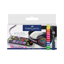 Faber-castell Neon Markör 6'lı Set